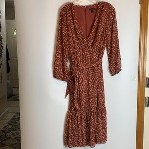 J Crew Dress Long Sleeve Size 2